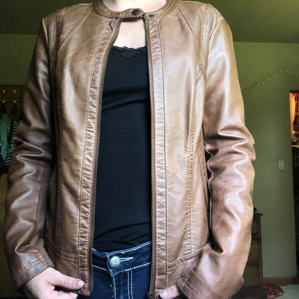Brown Leather Jacket